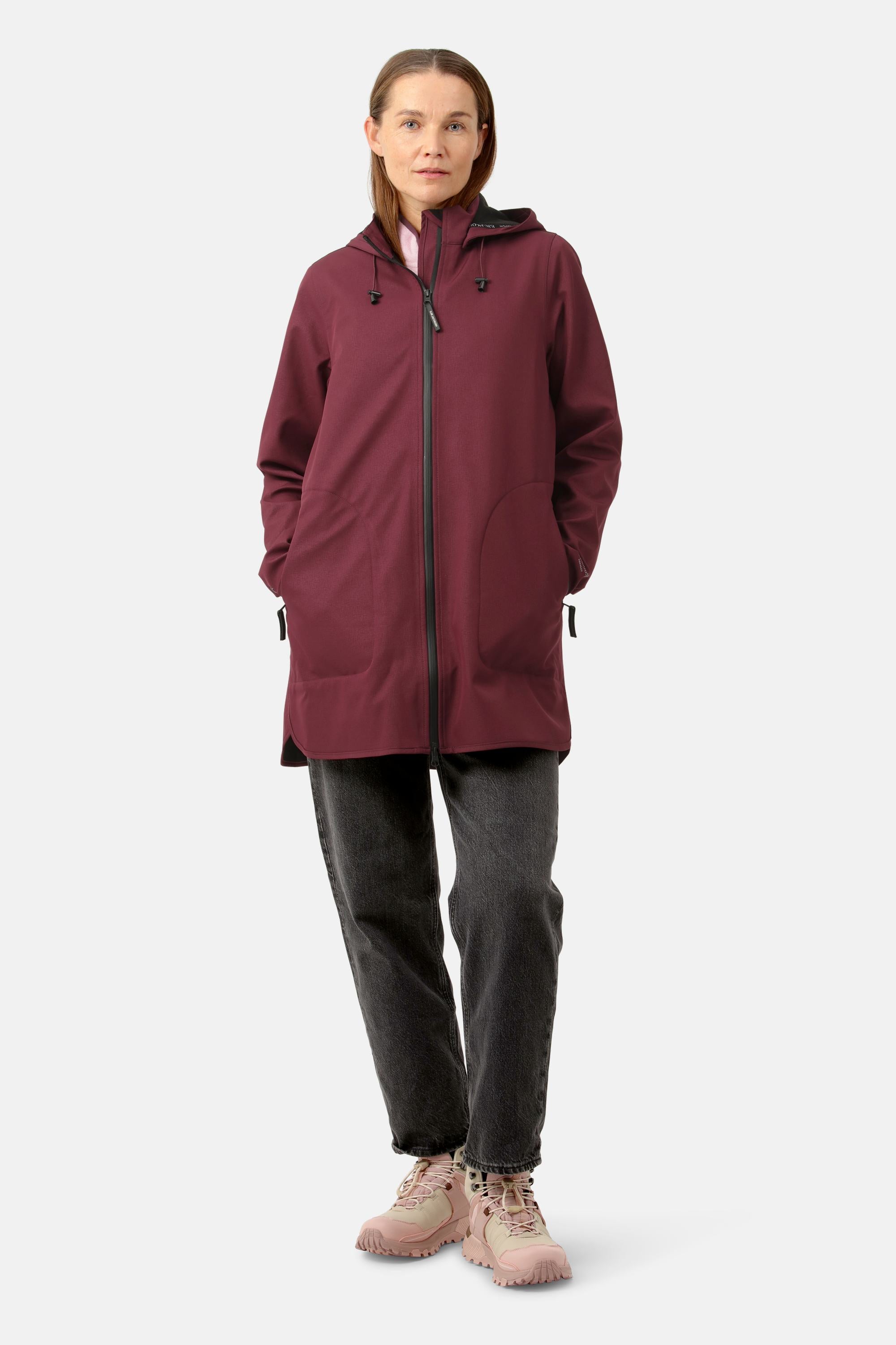 Imperméable Softshell Coupe A - Maroon Banner